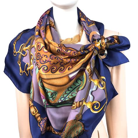 hermes scarf how to wear